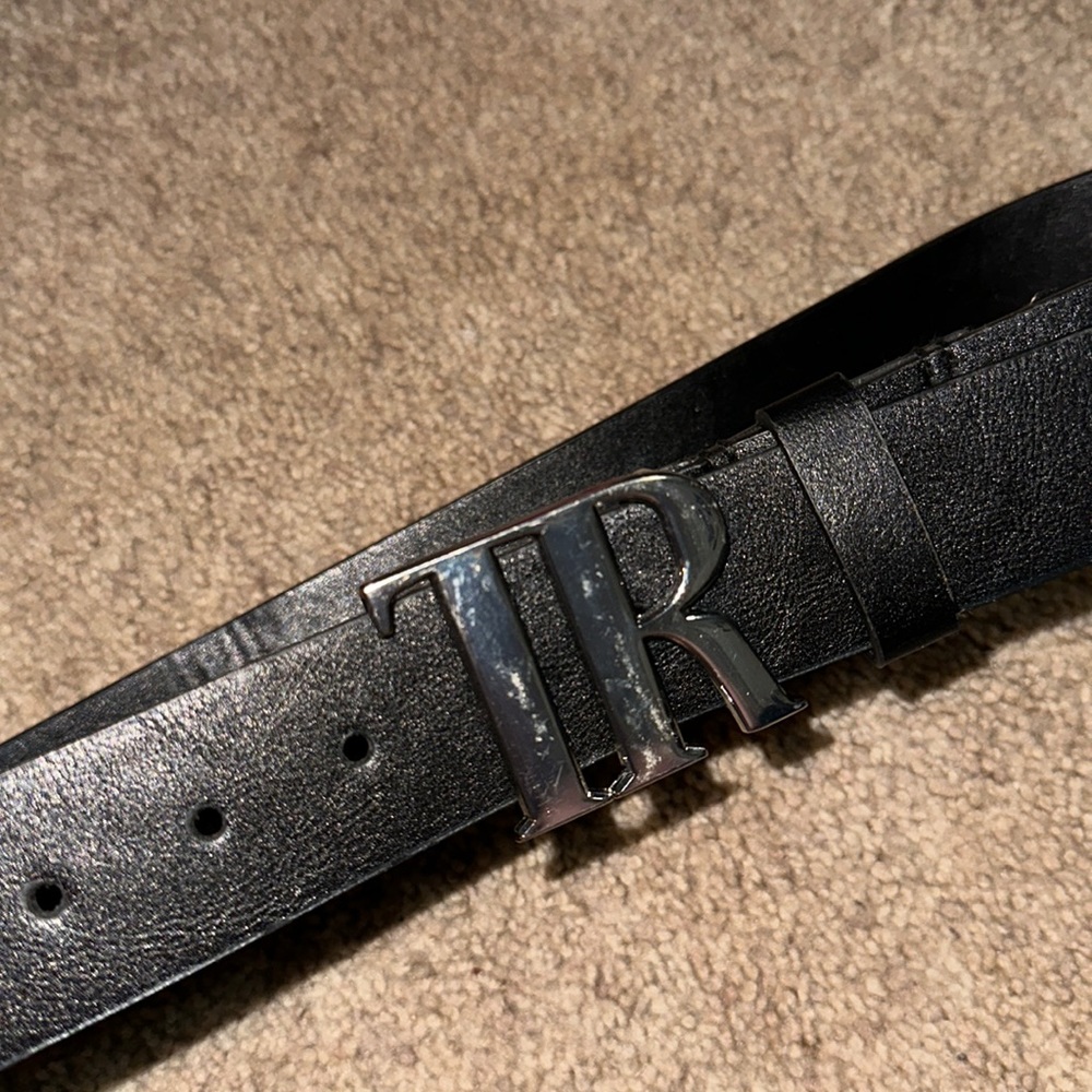 True Religion - Black Belt - size 36